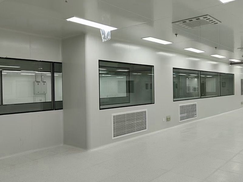 銀川某電子廠凈化車間客戶案例